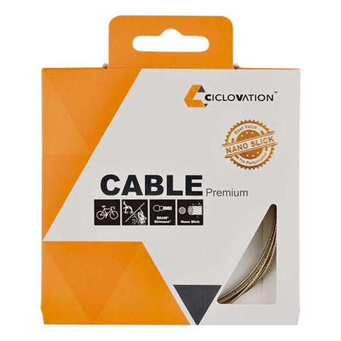 Ciclovation, Nano Slick Brake 1.5, Brake cable, Road, Shimano, Stainless Steel, 1700mm