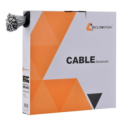 Ciclovation, Advanced ISS, Brake cable, 1.5mm, Stainless Steel, Slick, MTB, 1700mm, Box of 100