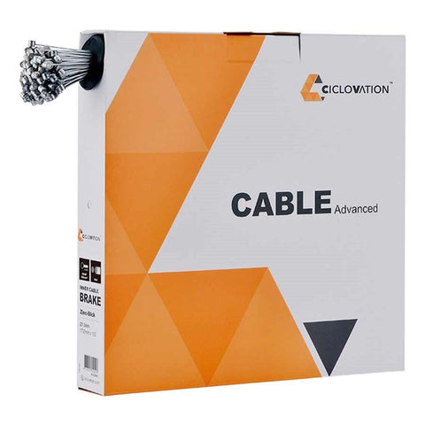 Ciclovation, Advanced IZS, Brake cable, 1.5mm, Galvanized Steel, Slick, MTB, 1700mm, Box of 100