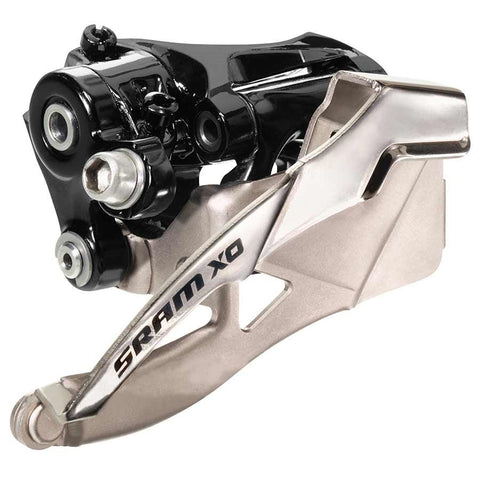 SRAM, X.0, Front derailleur, 2X10sp, Bottom Swing, Bottom Pull, Direct Mount