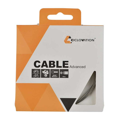Ciclovation, Nano Slick, Shift cable, 1.1mm, Stainless Steel, Slick, 2100mm, Shimano, Unit