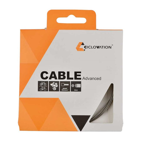 Ciclovation, Stainless Slick Shift 1.1, Shift cable, Stainless Steel, 2100mm, Shimano, Unit