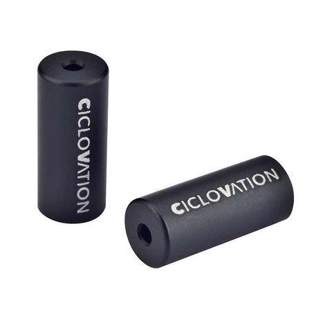 Ciclovation, 4mm housing stop, Alloy, Black, 50pcs