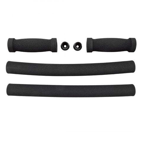 Grips Sunlt Cruiser Foam 4Pc Set Blk
