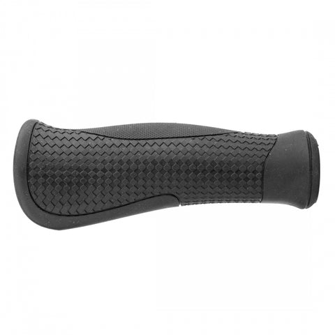 Grips Sunlt Ergo Ridge 90Mmrh/130Mmlh Bk