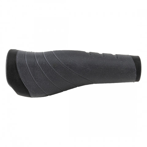 Grips Sunlt Ergo Form 92/130Mmbk/Gy Locking-Plug