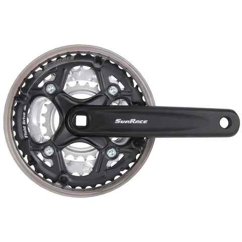 Sun Race, FCM52, Crankset, 42/34/24T. 175mm
