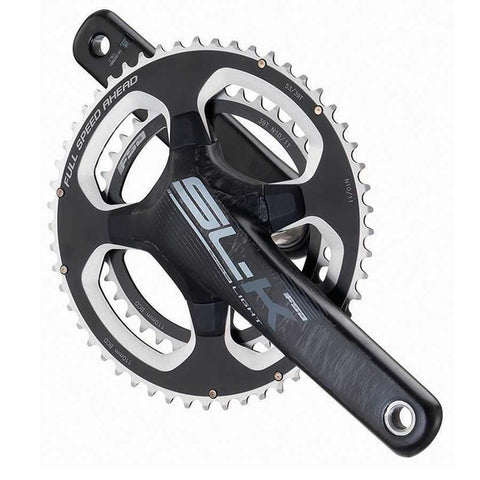 FSA, SL-K Light ABS EVO 386, Crankset, Speed: 10/11, Spindle: 30mm, BCD: 110, 36/52, 30mm, 172.5mm, Black, Road