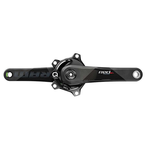 SRAM, Red DZero Quarq, Power Meter Crankset, Spindle: 30mm, BCD: 110, No Chainring, BB30/PF30, 165mm, Black, Road