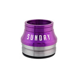 Headset Sunday Int High 15Mm Mx 1-1/8 Cmpy45D Ano-Pu W/Conical Spacer