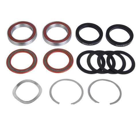 Enduro, ACB, ABEC 5, Steel bearing kit, BB30, With seals and washers