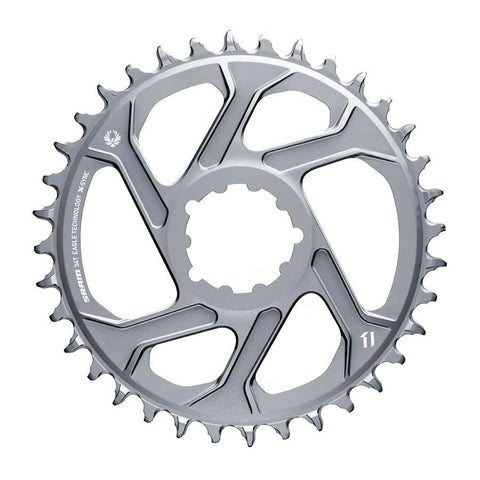 SRAM, X-SYNC 2 X01 Eagle Polar Grey, Chainring, Teeth: 34, Speed: 12, BCD: Direct Mount, Single, Alloy, Grey