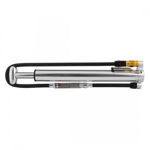 Lezyne, Micro Floor Drive HVG, Pump, 90psi, Silver, With Gauge