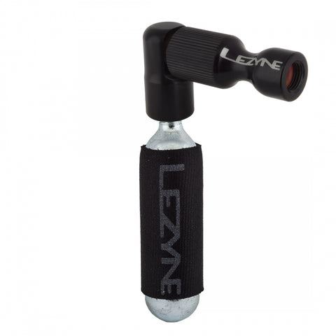 Lezyne, Trigger Drive, CO2 Inflator, Threaded, Presta, Schrader, Black, 1x16g