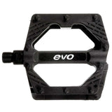 EVO, Freefall Sport, Platform Pedals, Body: Nylon, Spindle: Cr-Mo, 9/16'', Black, Pair