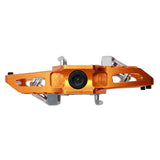 HT Components, T1, Enduro Race, Pedals, Body: Aluminum, Spindle: Cr-Mo, 9/16'', Orange, Pair