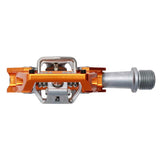 HT Components, T1, Enduro Race, Pedals, Body: Aluminum, Spindle: Cr-Mo, 9/16'', Orange, Pair