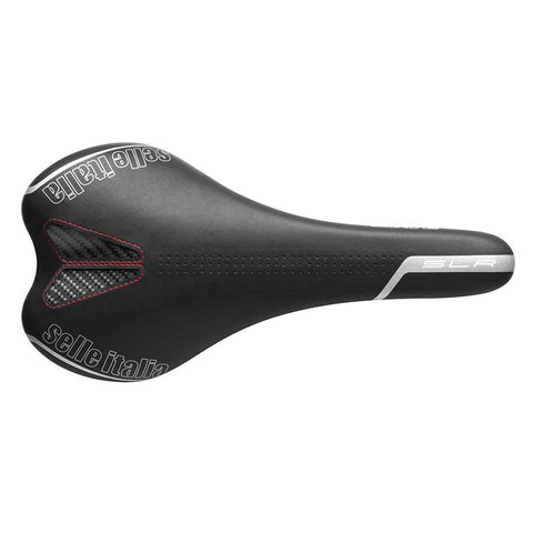 Selle Italia, SLR Kit Carbonio, Saddle, 275 x 131mm, 122g, Black