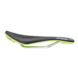 Spank, Oozy 220, Saddle, 265 x 144mm, Unisex, 280g, Black/Green