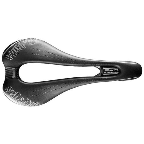 Selle Italia, SLR Kit Carbonio Superflow S, Saddle, 275 x 131mm, Men, 148g, Black