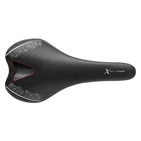 Selle Italia, SLR X-Cross, Saddle, 275 x 131mm, Men, 178g, Black