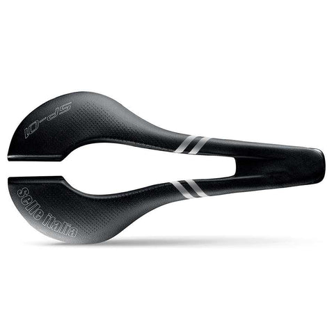 Selle Italia, SP-01 Titanium Superflow S, Saddle, 288 x 130mm, Men, 182g, Black