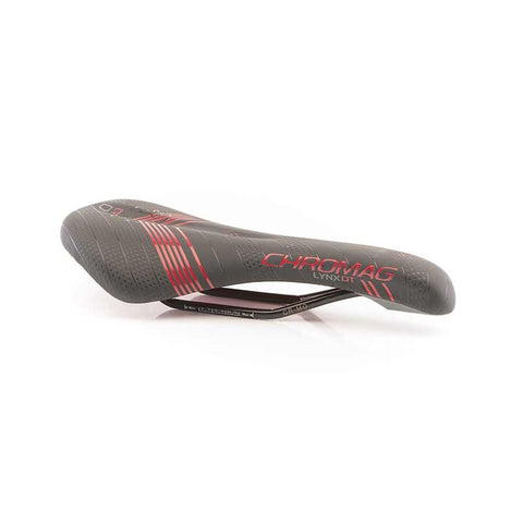 Chromag, Lynx DT, Saddle, 280 x 135mm, 292g, Black/Red