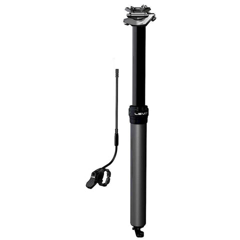 Kind Shock, LEV CI, Adjustable seatpost, 31.6mmx490mm, Travel: 175mm, 0mm offset, Black, Handlebar remote