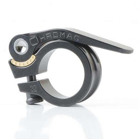Chromag, Seatpost clamp with QR, 35mm, Black