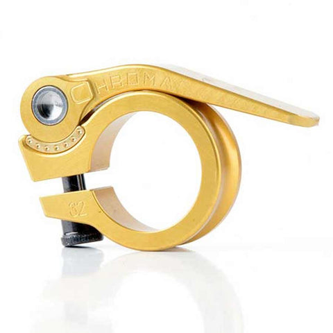 Chromag, Seatpost clamp with QR, 35mm, Gold