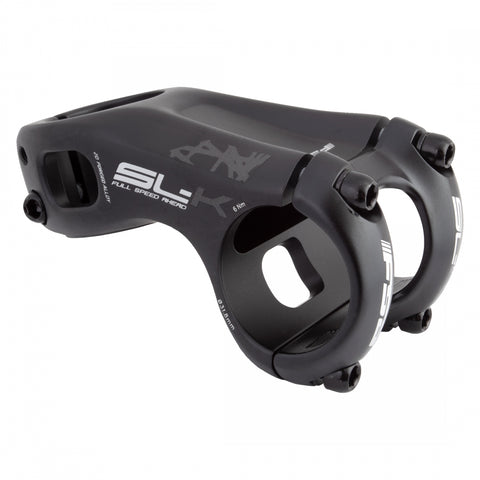 FSA, SL-K MTB, Stem, Diameter: 31.8mm, Length: 60mm, Steerer: 1-1/8'', -20°, Black