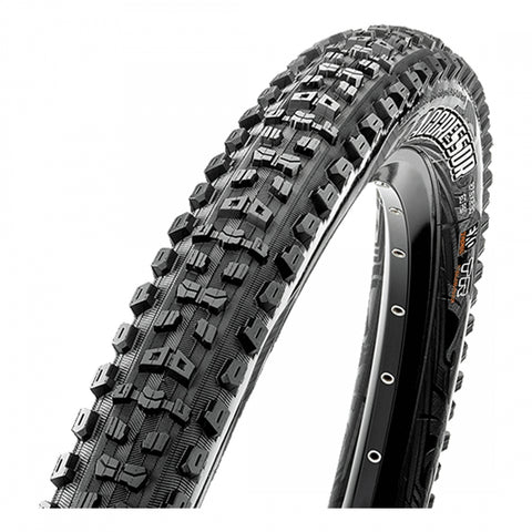 Maxxis, Aggressor, Tire, 26''x2.30, Folding, Tubeless Ready, Dual, EXO, 60TPI, Black