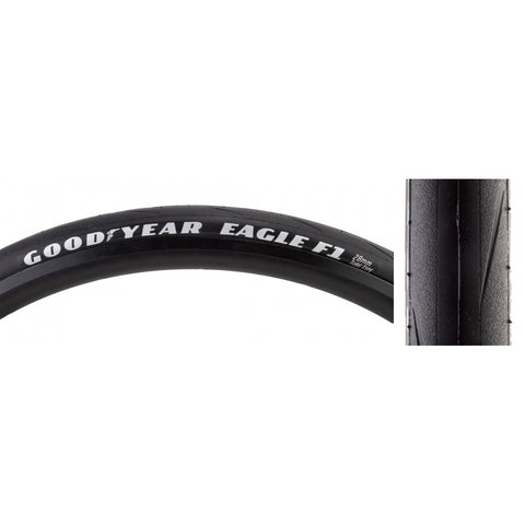 Goodyear, Eagle F1, Tire, 700x28C, Folding, Clincher, Dynamic:GSR, R:Shield, 120TPI, Black
