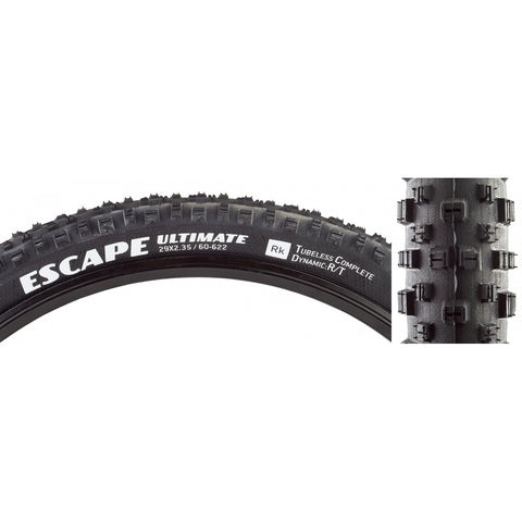 Goodyear, Escape, Tire, 29''x2.60, Folding, Tubeless Ready, Dynamic:R/T, EN Ultimate, 240TPI, Black
