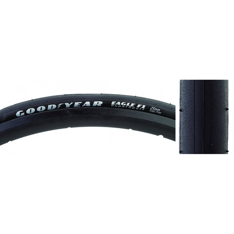 Goodyear, Eagle F1 SuperSport, Tire, 700x25C, Folding, Tubeless Ready, 120TPI, Black