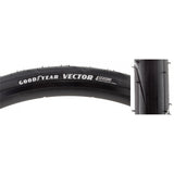 Goodyear, Vector 4Seasons Tubeless, Tire, 700x28C, Folding, Tubeless Ready, 120TPI, Black