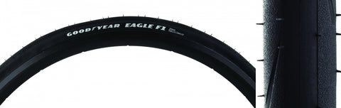 Goodyear, Eagle F1, Tire, 700x30C, Folding, Tubeless Ready, 120TPI, Black