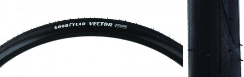 Goodyear, Vector 4Seasons, Tire, 700x25C, Folding, Clincher, 120TPI, Black