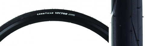Goodyear, Vector 4Seasons, Tire, 700x30C, Folding, Clincher, 120TPI, Black