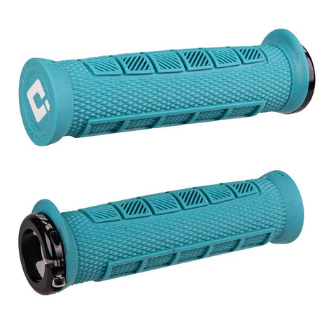 ODI, Elite Pro, Grips, 130mm, Turquoise, Pair
