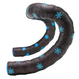 Supacaz, Super Sticky Kush - Galaxy, Handlebar Tape, Neon Blue Print