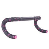 Supacaz, Super Sticky Kush - Galaxy, Handlebar Tape, Neon Pink Print