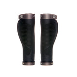 EVO, Ergo Clamper Grips, Lock-On, 130mm, Black