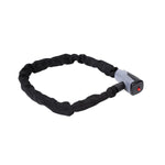 EVO, Lockdown, Chain lock, Key, 6mm, 75cm, 29.5'', Black