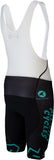 All City The Max Men's Bib Short Black/Mint