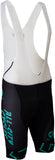 All City The Max Men's Bib Short Black/Mint