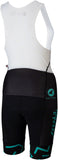 All City The Max WoMen's Bib Short Black/Mint