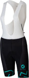 All City The Max WoMen's Bib Short Black/Mint