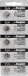 Energizer 357 / 303 Silver Oxide MultiDrain Battery 1.55v Card of 5