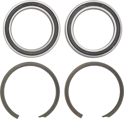 Wheels Manufacturing BB30 ABEC3 Bearing and Clip Kit
